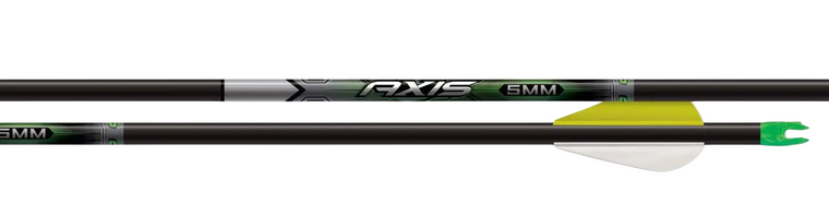 5mm Axis Carbon N-Fused Arrows with 2 inch Blazer Vanes by Easton 5mm Axis Carbon N-Fused Arrows with 2 inch Blazer Vanes by Easton