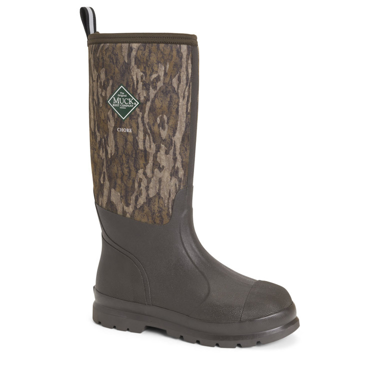 Men's Chore Hi Boot in Mossy Oak Bottomland Finish by Muck Boot Company