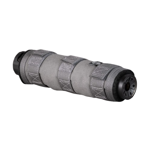 7.5 Inch High Temp Suppressor Cover in Grey by SilencerCo