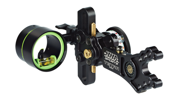 Tetra Max 1 Pin Sight with .010 Fiber by HHA