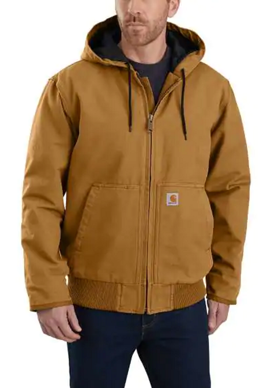 Washed Duck Insulated Jacket by Carhartt Washed Duck Insulated Jacket by Carhartt
