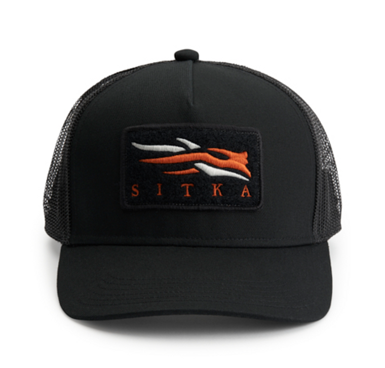 VP Icon Mid Pro Trucker Hat by Sitka- Sitka Black