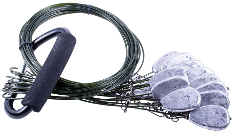 4 oz. 36" No Hassle Decoy Anchor Weight Rigs by H&H