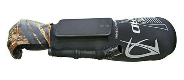 Ultra Arm Guard Sleeve by Quality Archery Designs in Black