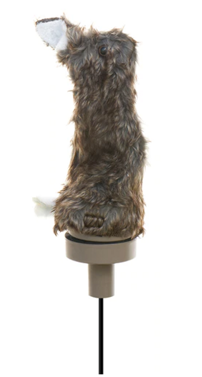 Quiver Critter Motion Predator Decoy with Metal Stake by Lucky Duck