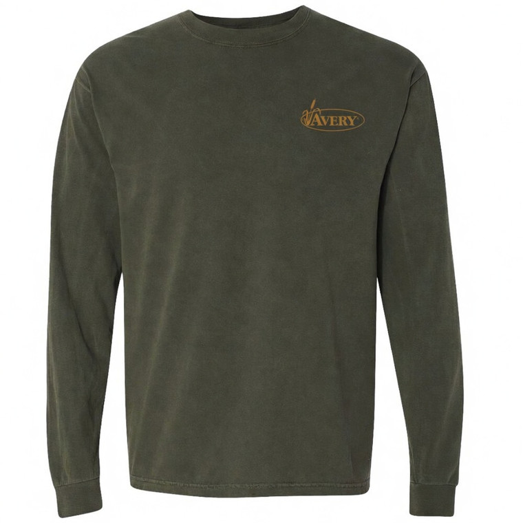 Men's Avery Logo Signature Long Sleeve Shirt by Avery