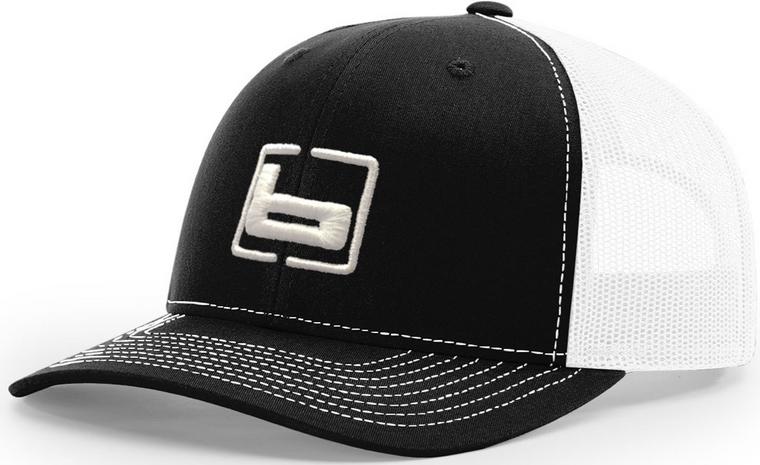 Trucker Cap in Black/White by Banded