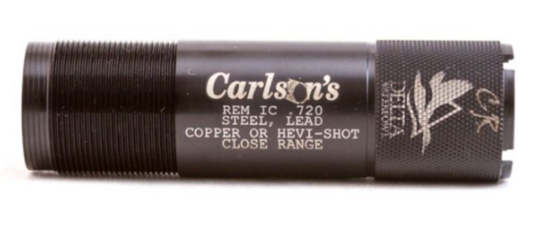 Carlson's Delta Waterfowl 12 Gauge Short Range Waterfowl Choke Extended Non-Ported for Rem Choke
