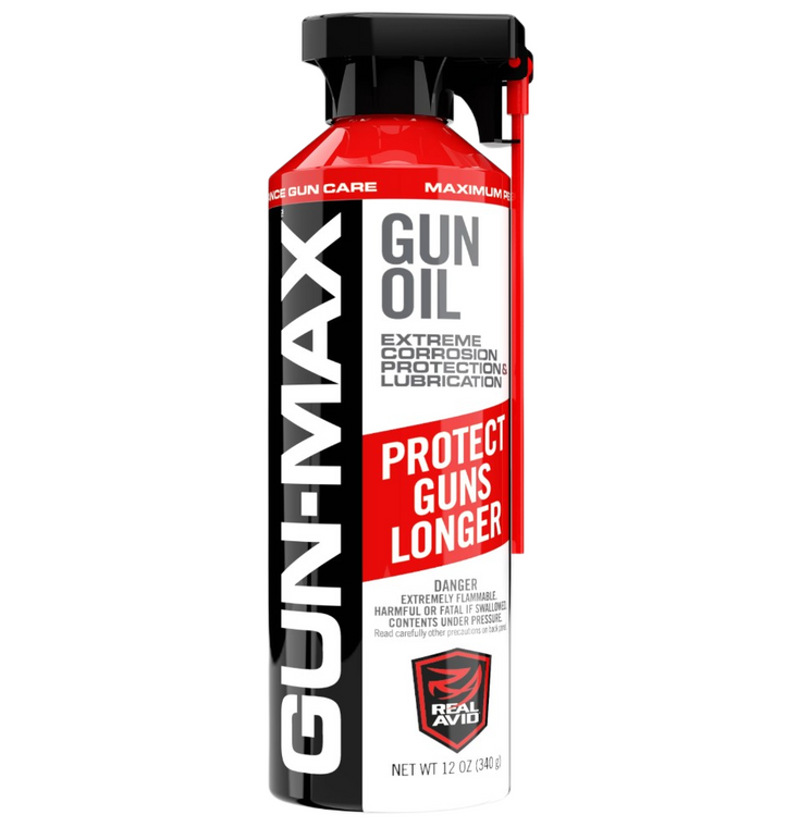 12 oz. Bottle Gun-Max Gun Oil by Real Avid