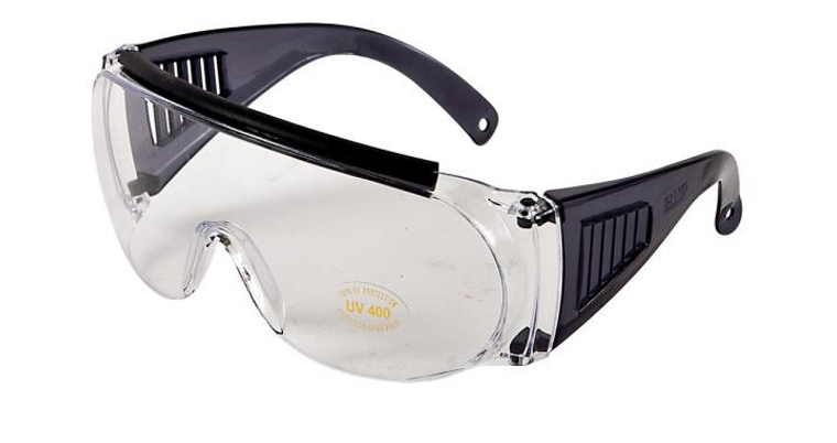 Fit Over Shooting Glasses with Clear Lenses by Allen Company