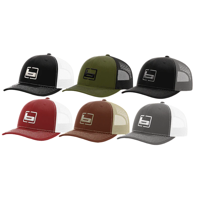 Adult Banded Logo 112 Trucker Snapback Cap by Banded