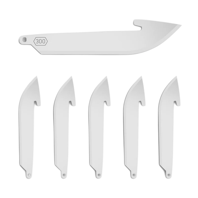 6 Pack of Razor Lite 3" Replacement Blades by Outdoor Edge