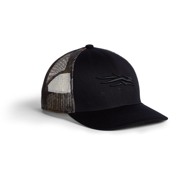 Icon Timber Mid Pro Trucker by Sitka- Sitka Black
