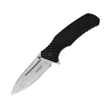 Black Huddle Assisted 3.25" Blade Folding Knife by Kershaw