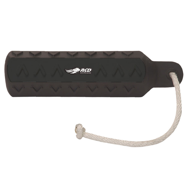 Black ASD HexaBumper Dog Training Bumper by Avery