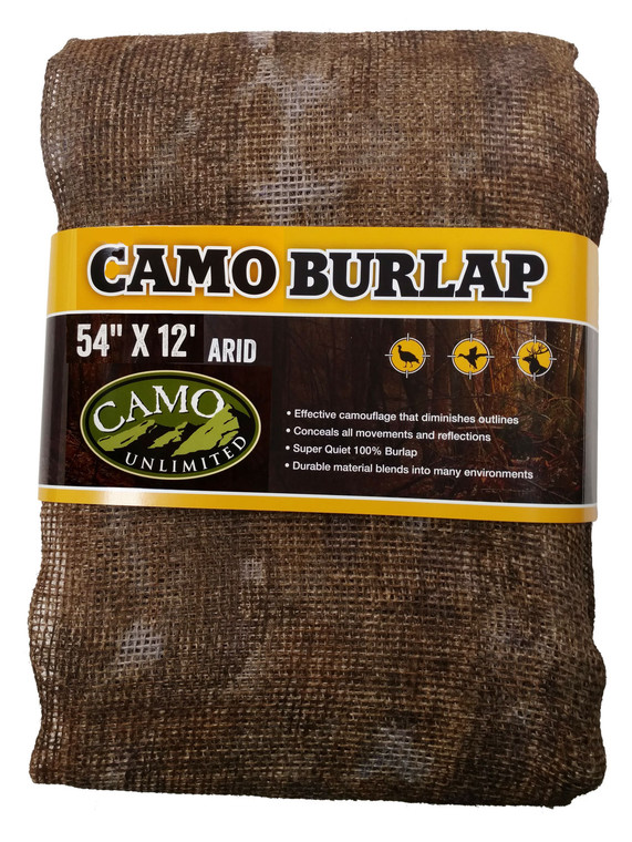 Camo Unlimited Marsh Burlap 54"x12'