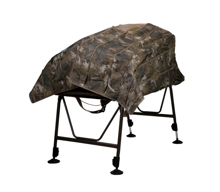 InvisiMan Waterfowl Hunting Blind In Optifade Timber Finish by MOmarsh