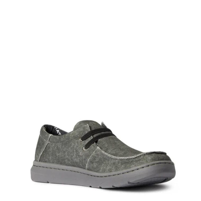 Men's Hilo Canvas Stretch Slip-On Shoes by Ariat