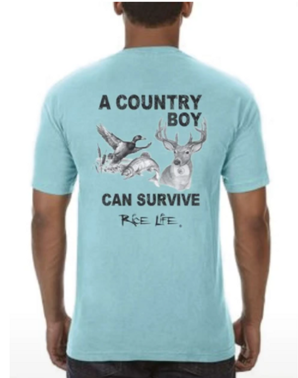 A Country Boy Can Survive Short Sleeve by Rice Life