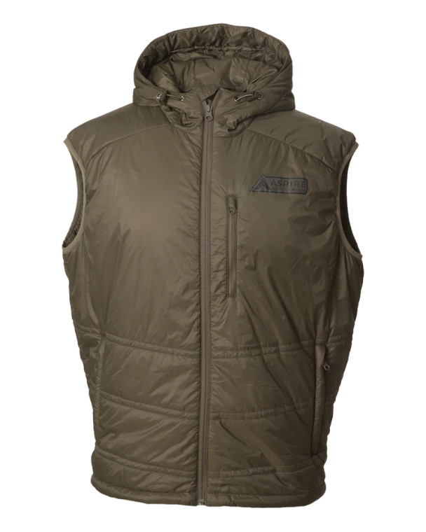 Men's Aspire Ignite Hooded Puffer Vest by Banded
