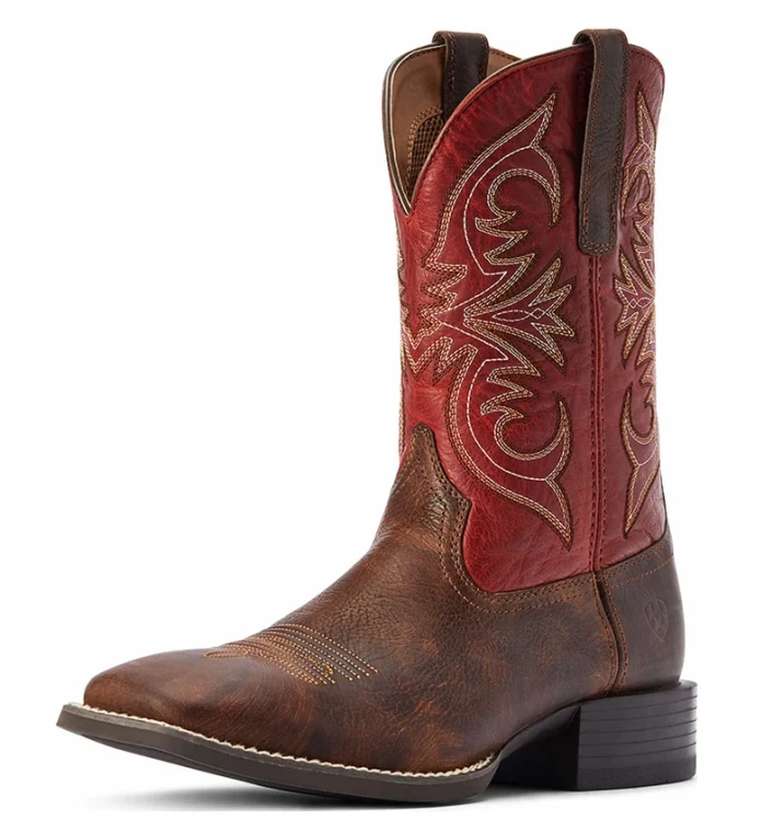 Men's Sport Partner Leather Cowboy Boots by Ariat