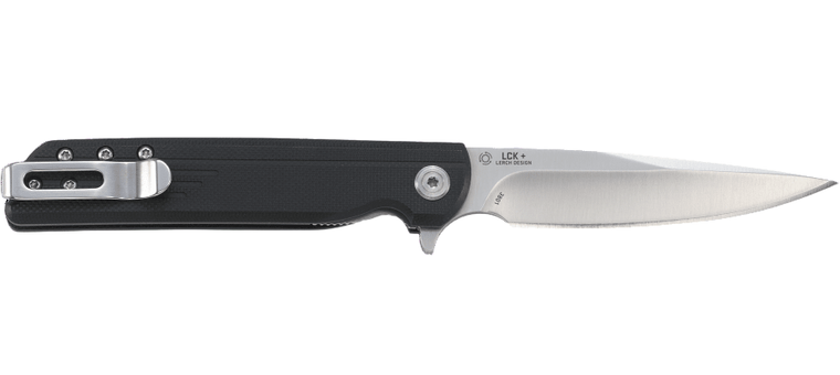 Black Ruger LCK Assisted 3.31" Blade Folding Knife by CRKT