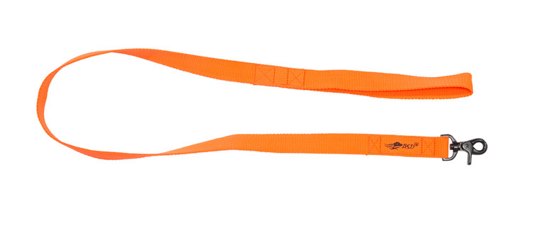 44 Inch Blaze Orange Standard Dog Leash by Avery