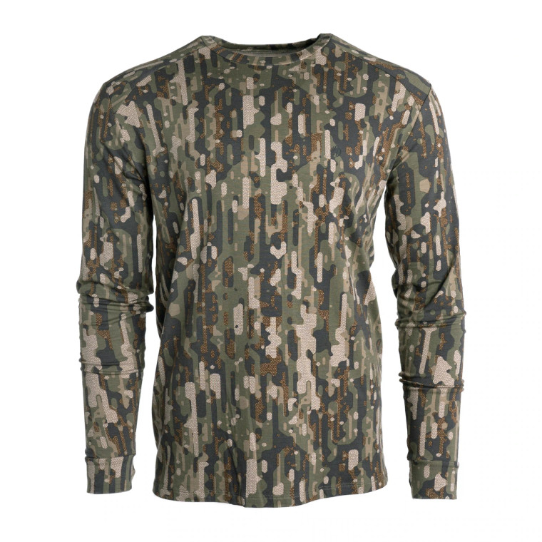 Original Bamboo Long Sleeve Crew by Duck Camp- Woodland