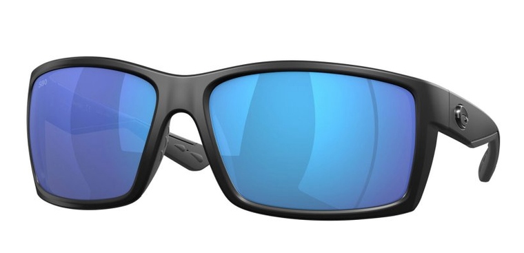 Reefton Polarized Sunglasses with Blackout Frame and Blue Mirror 580G Lenses by Coasta Del Mar