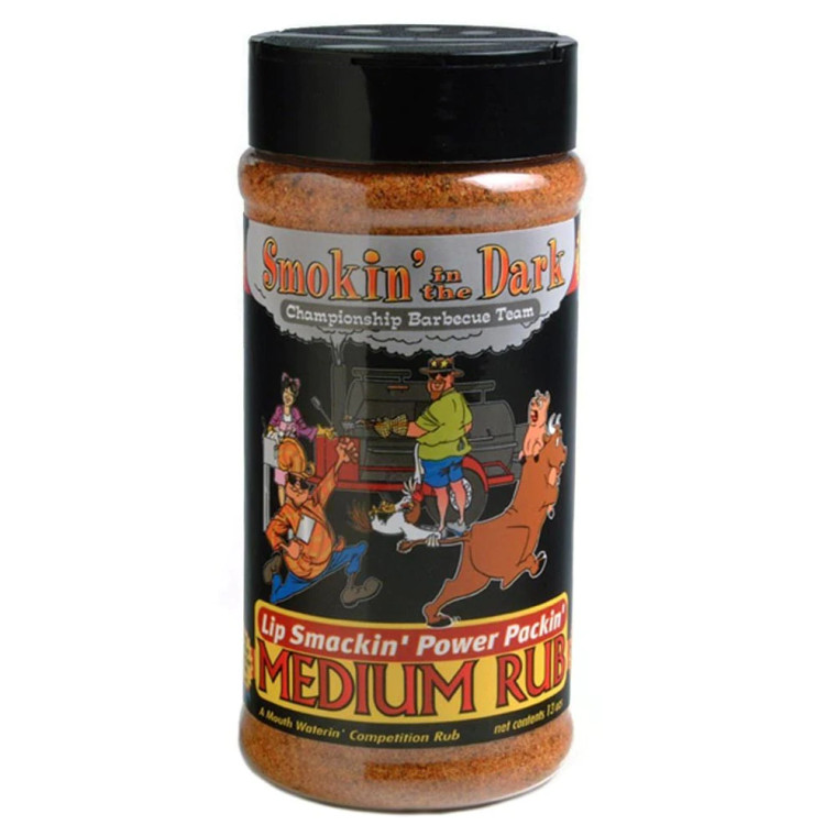 13 oz Smokin' in the Dark Medium Rub by Big Green Egg