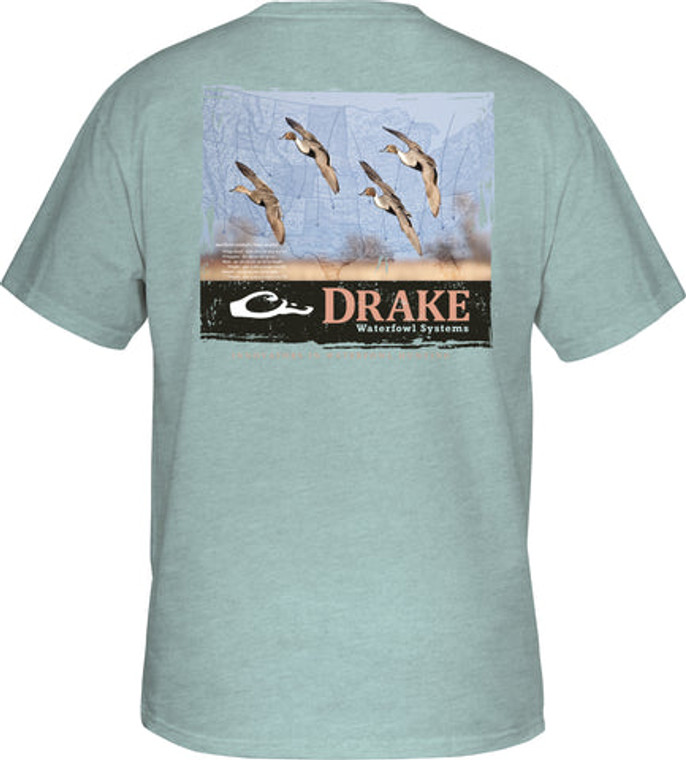 Spring Map Short Sleeve Tee by Drake