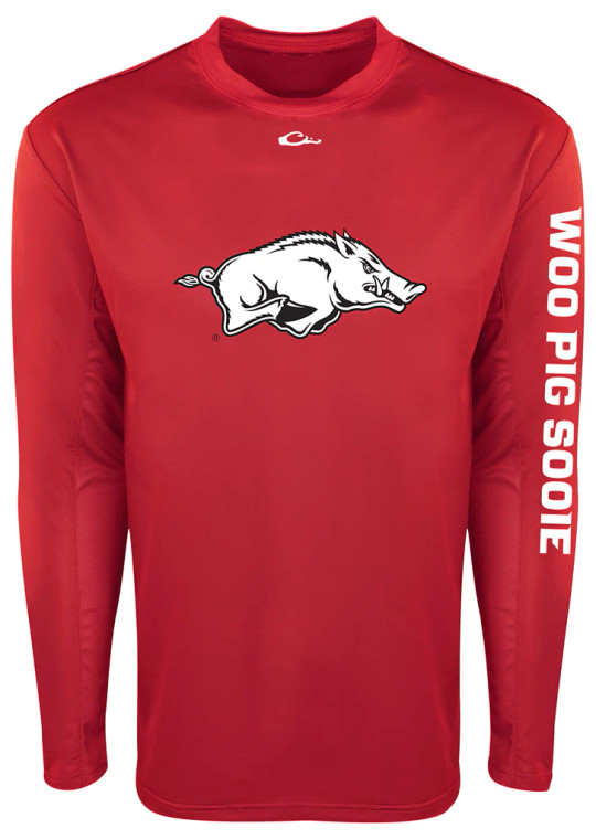 Arkansas Performance Long Sleeve Shirt by Drake