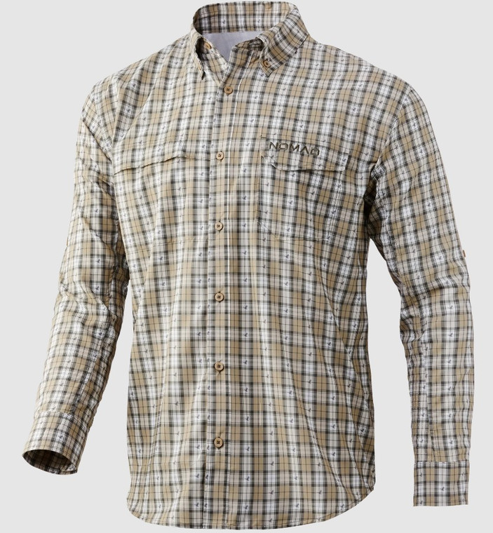 Stretch Lite Plaid Long Sleeve Shirt by Nomad Stretch Lite Plaid Long Sleeve Shirt by Nomad