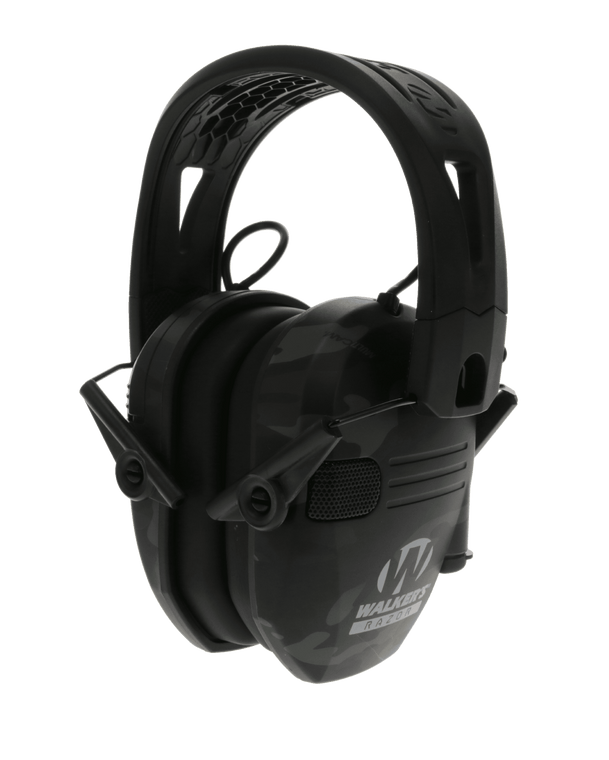 Multicam Grey Camo Razor Tacti-Grip Ear Muffs by Walker's Game Ear Multicam Grey Camo Razor Tacti-Grip Ear Muffs by Walker's Game Ear