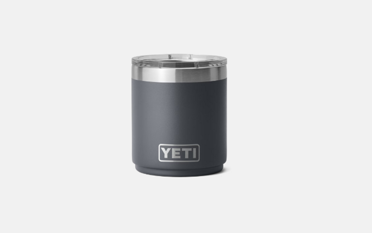 RAMBLER® 10 OZ STACKABLE LOWBALL in Charcoal by YETI