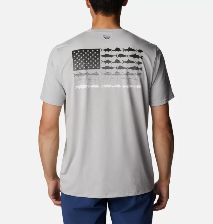 PFG™ Fish Flag Tech Short Sleeve Shirt by Columbia