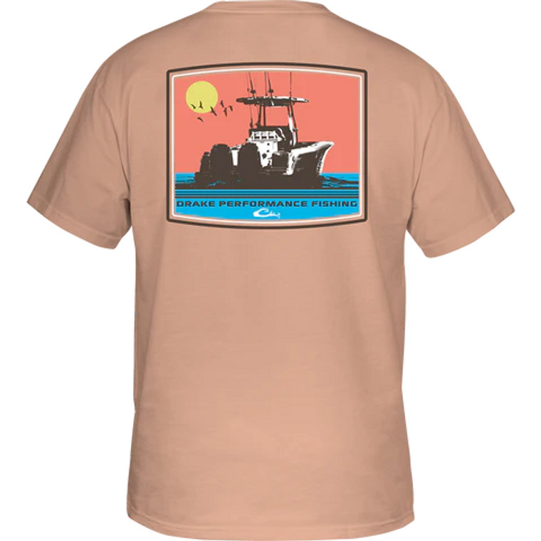 Offshore Sunset Short Sleeve Tee by Drake