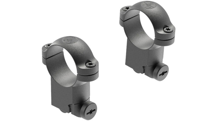 Scope Ring Mount Matte Black in High Height with 1 Inch Tube Size Ruger #1 and 77/11 by Leupold