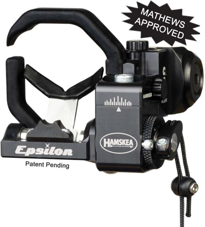 Epsilon Rest Right Hand Black Mathews Approved Bracket by Hamskea