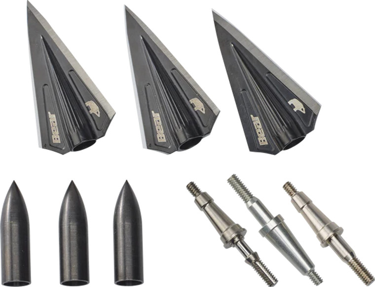 Razorhead Single Bevel Broadheads Kit by Bear Archery