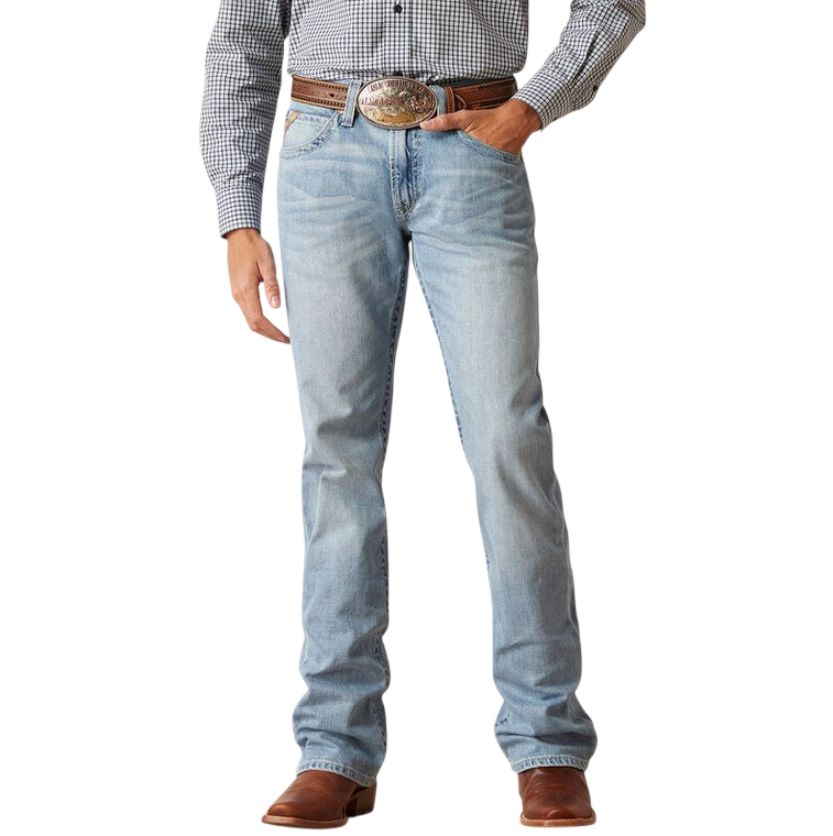 Men's M5 Cruz Noah Light Wash Straight Denim Jeans by Ariat