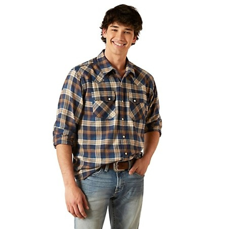 Hutton Retro Snap Long Sleeve Shirt by Ariat