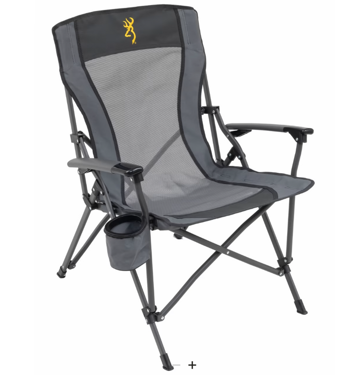 Fireside Chair in Charcoal Gray by Browning