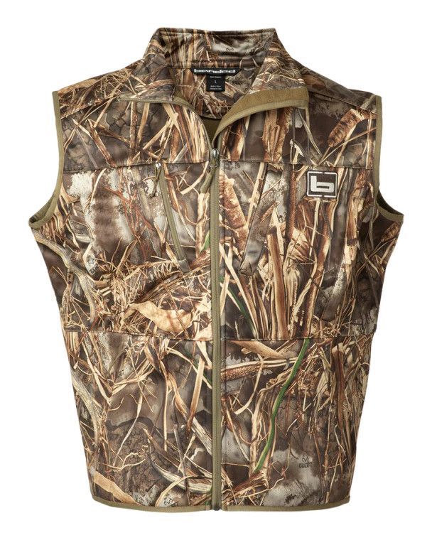 Men's Swift 2.0 Full Zip SoftShell Vest by Banded