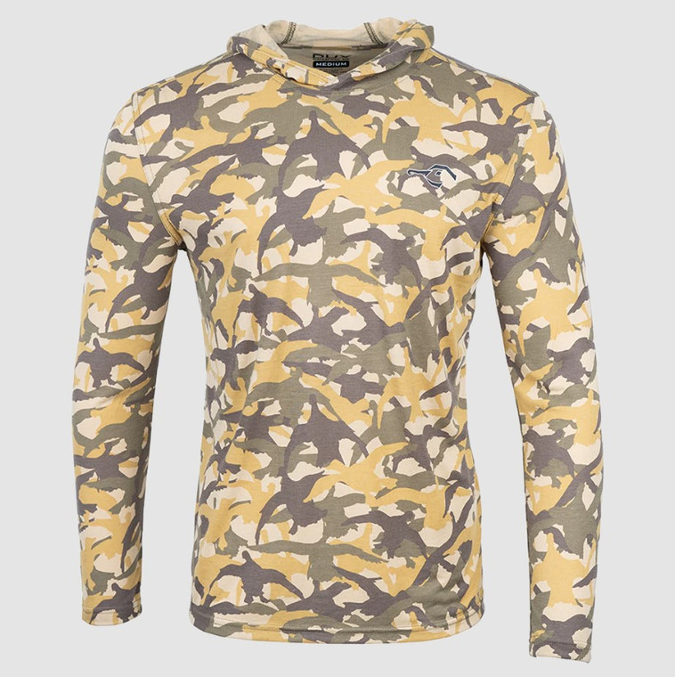 Featherlight Performance Hoodie in Cupped Camo by DUX