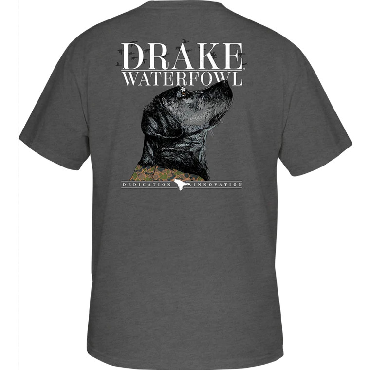 Black Lab Profile Short Sleeve Tee by Drake