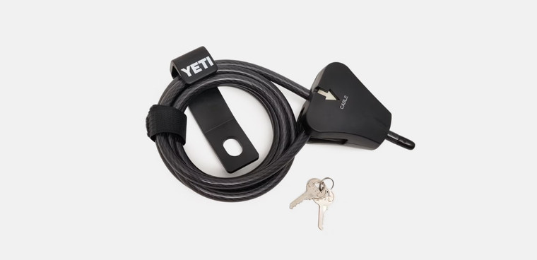 Security Cable Lock & Bracket by Yeti