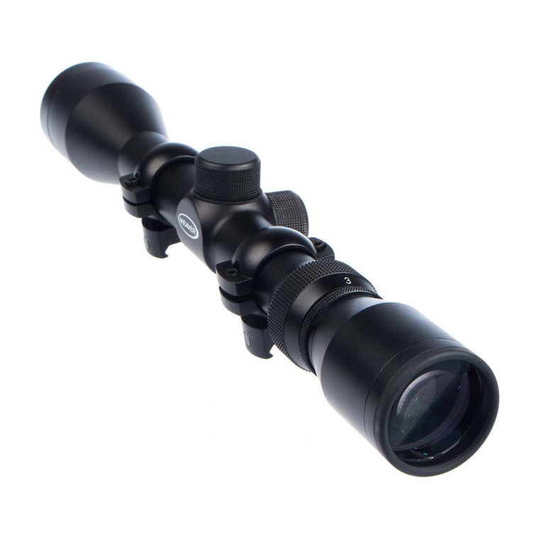 From up-close to long range, hunting to competition shooting, these quality hunting and tactical scopes provide ballistic precision at bargain prices, plus they come complete with Weaver's Limited Lifetime Guarantee. All Weaver scopes feature one-piece tube construction; fully multi-coated lenses; nitrogen-purged, fog-free viewing; and crisp 1/4-inch MOA adjustments for dependable accuracy.

• Dual X Reticle
• Matte Black Finish
• Fog Proof
• Multi-Coated Lenses
• Nitrogen purged

Introducing the Weaver Dual-X Scope - the ultimate choice for precision shooters and hunters who demand the very best in optics. With its advanced features and innovative design, this scope is guaranteed to provide you with unparalleled accuracy and clarity in any shooting environment.

Featuring a durable and rugged construction, the Weaver Dual-X Scope is built to withstand even the toughest hunting conditions. Its multi-coated lenses ensure exceptional brightness and clarity, while its fully adjustable reticle allows for easy and precise targeting.

With a magnification range of 3-9x, this scope is ideal for a wide range of shooting applications, from long-range sniping to close-range hunting. Whether you're hunting big game or just honing your shooting skills at the range, the Weaver Multi-X Scope is the perfect tool for the job.

Other key features of this scope include its shockproof, fog-proof, and waterproof design, which ensures maximum performance and reliability in any weather conditions. And with its easy-to-use and intuitive design, even novice shooters can quickly master the Weaver Dual-X Scope and achieve their shooting goals.

So if you're looking for a high-quality scope that combines precision, durability, and versatility, look no further than the Weaver Dual-X Scope. Order yours today and experience the ultimate in shooting performance!