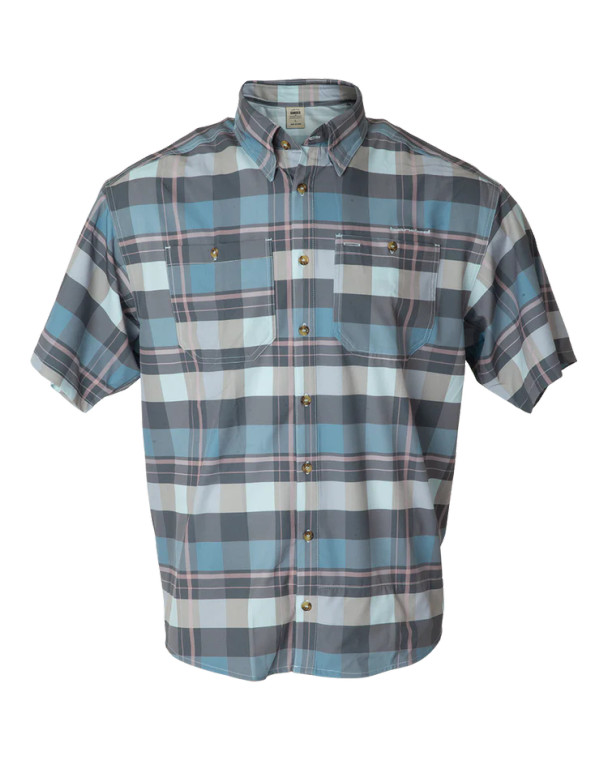 Tidal Short Sleeve Fishing Shirt by Banded