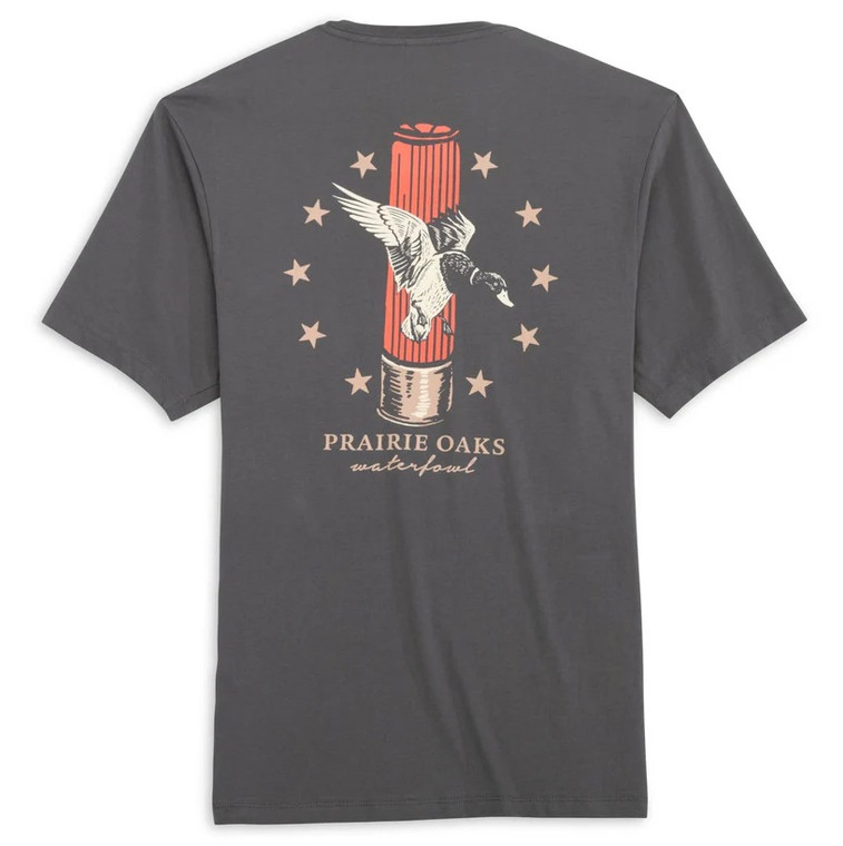 American Shell Short Sleeve Tee Shirt by Prairie Oaks Waterfowl